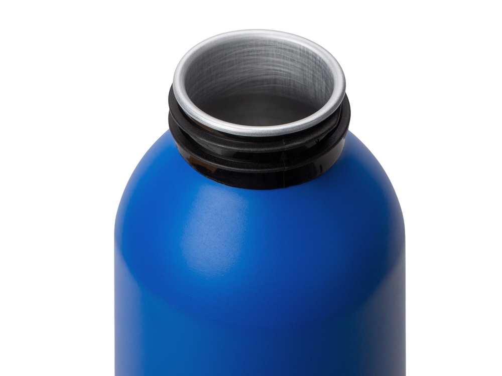 Алюминиевая бутылка для воды с ручкой Plain Alu, 650 мл, синий