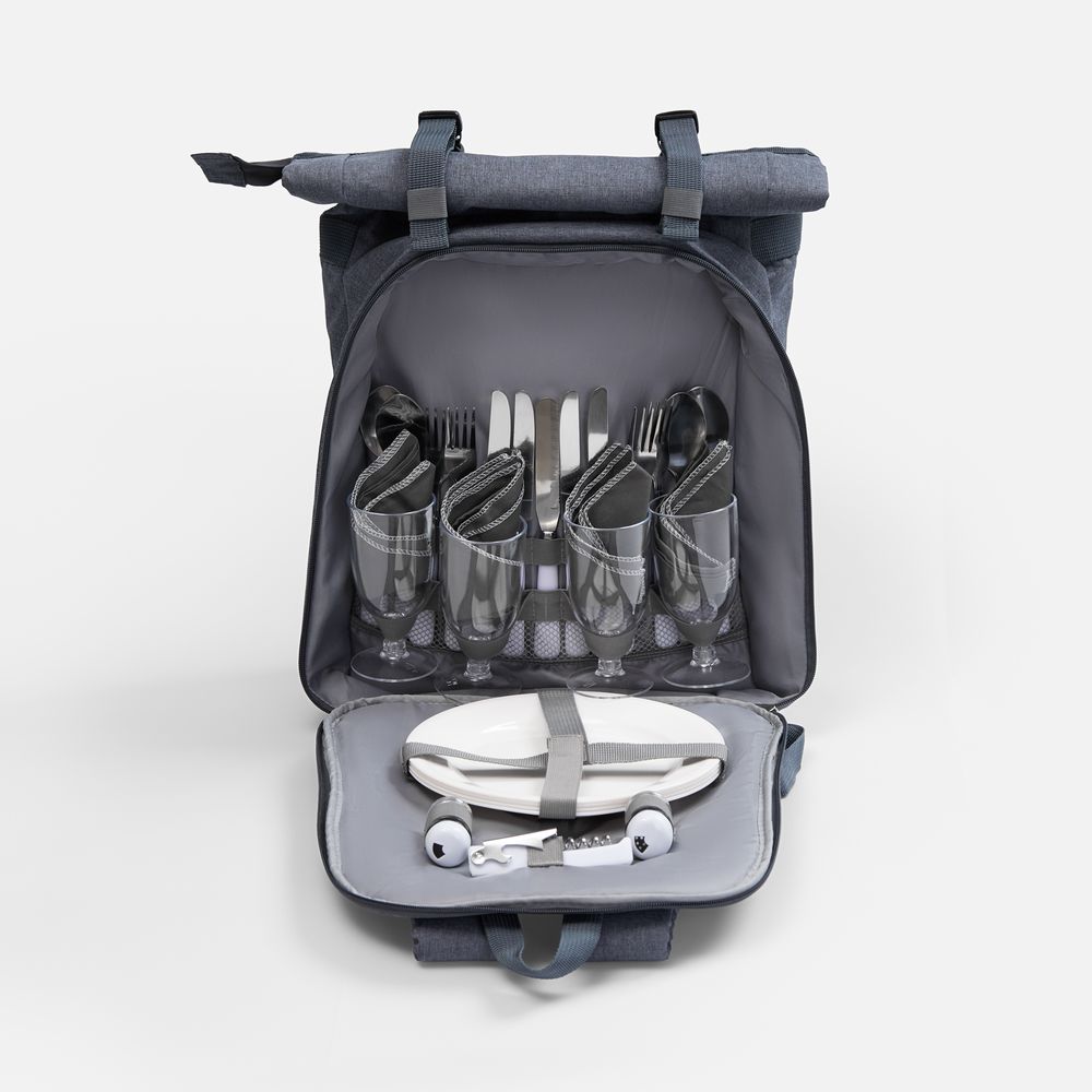 Набор для пикника Picnivo на 4 персоны с логотипом  | Print Logo