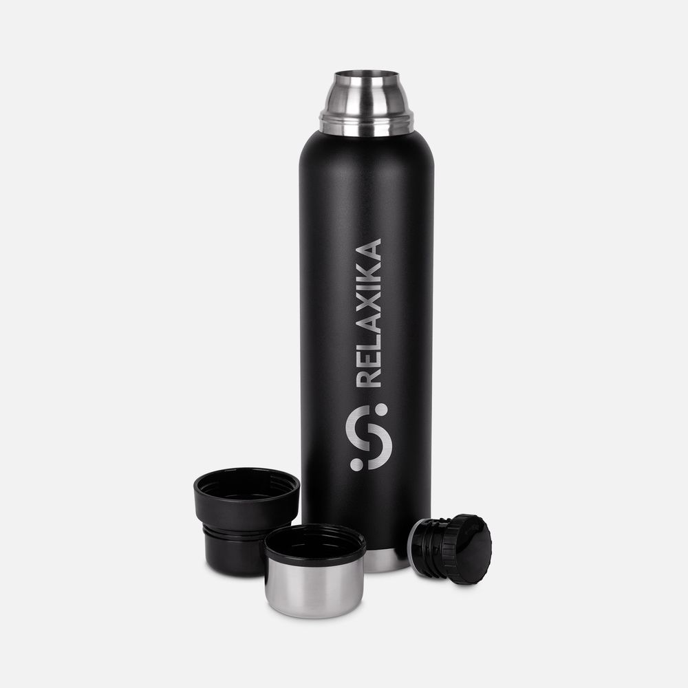 Термос Relaxika 1600 со стикерпаком фото на сайте Print Logo.