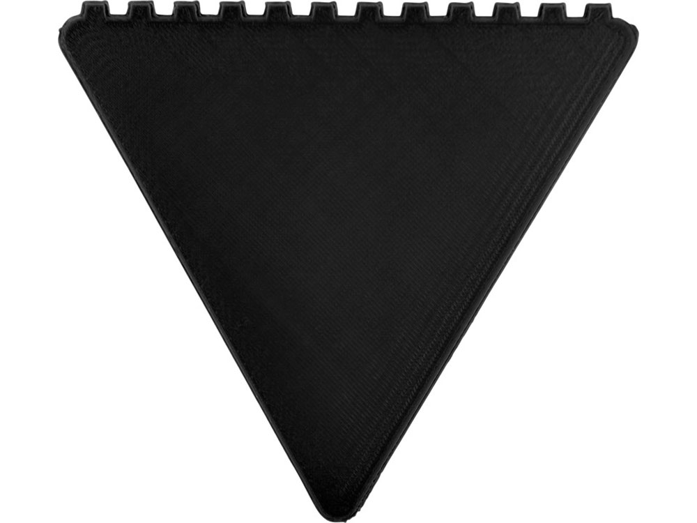 Треугольный скребок Frosty 2.0, черный