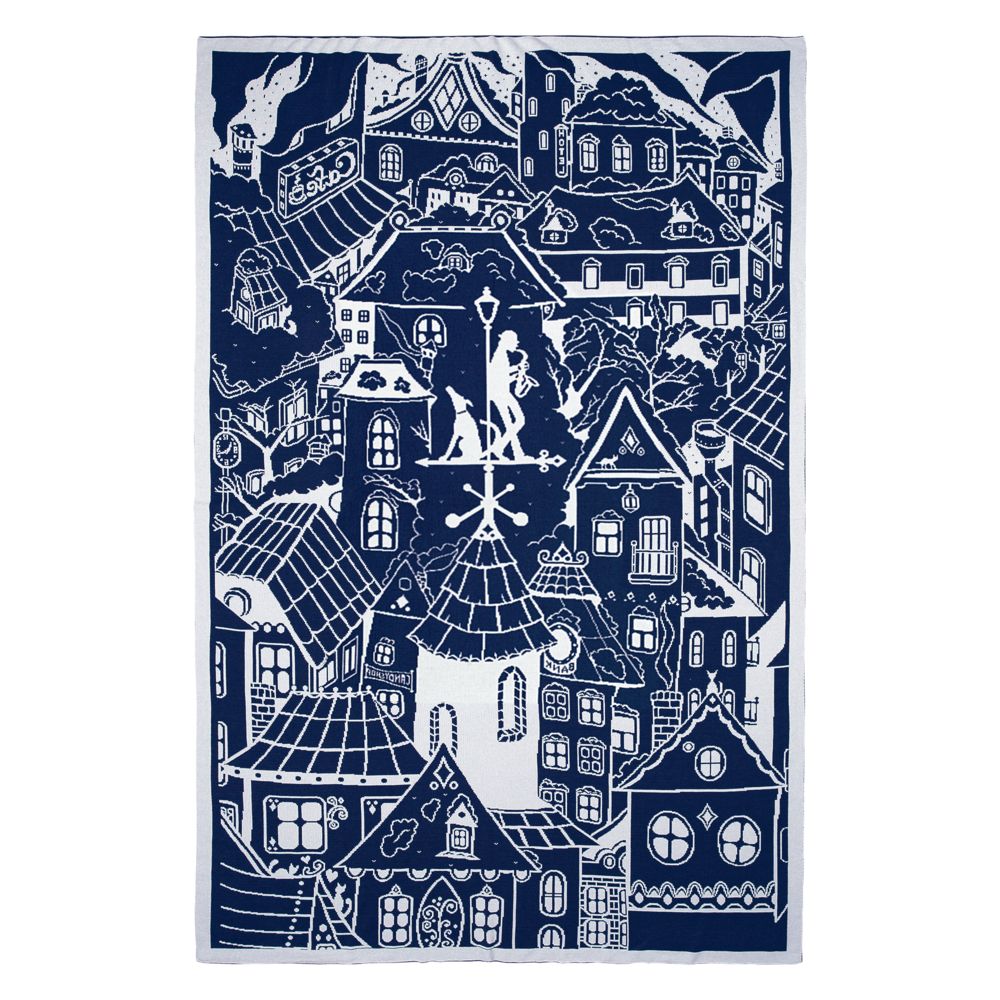 Плед на заказ Tricksy Net, 2 цвета, L