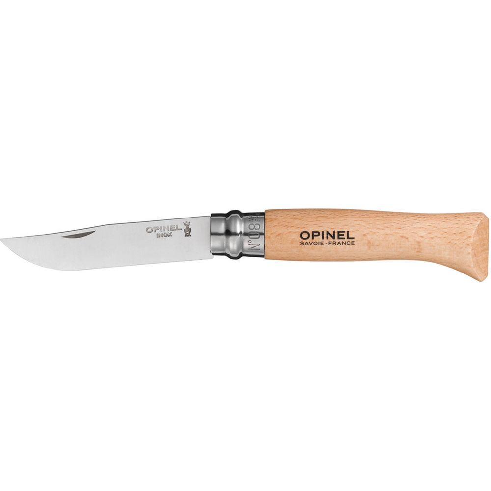 Нож Opinel No 9 — пример нанесения логотипа (Opinel) | Print Logo