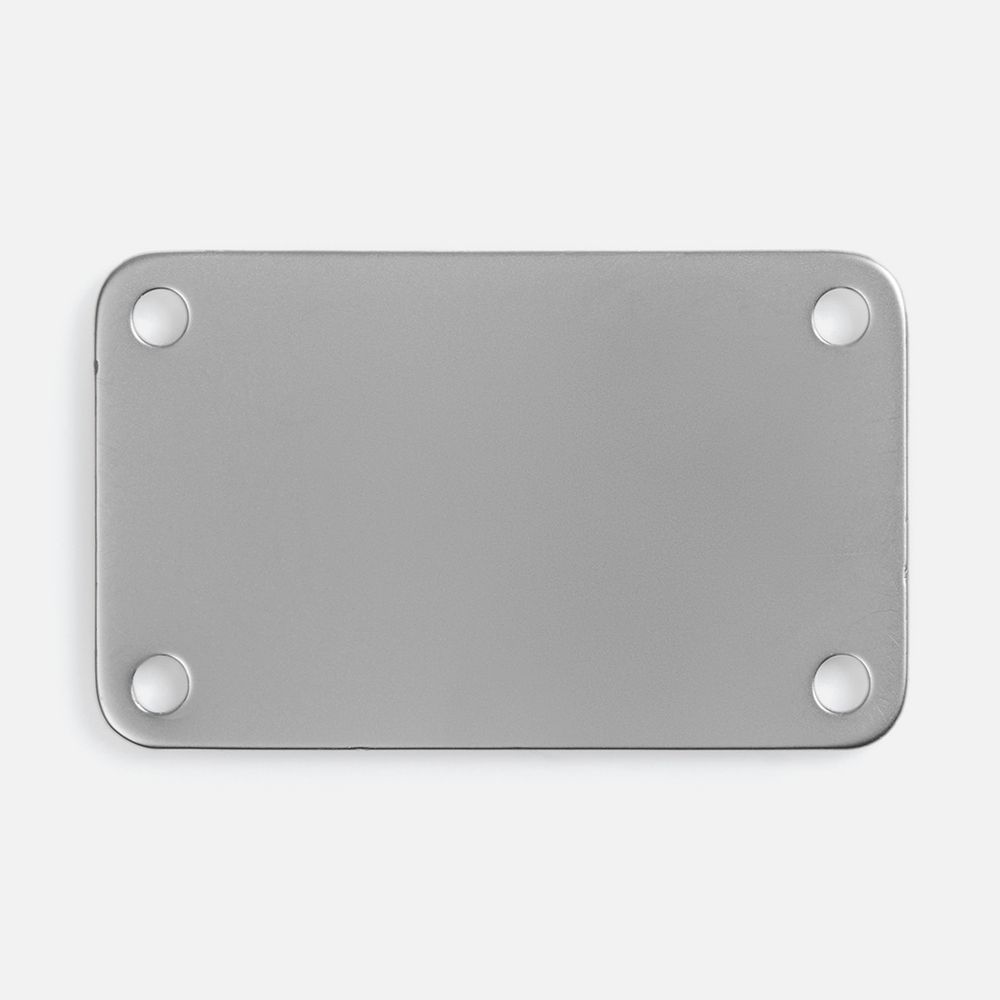 Шильдик металлический Furo с логотипом  | Print Logo