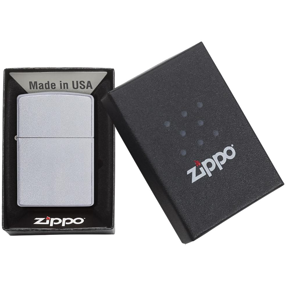 Зажигалка Zippo Classic Satin фото на сайте Print Logo. 