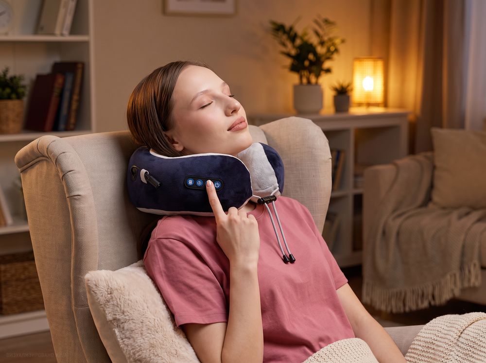 Дорожная подушка-массажер inRelax
