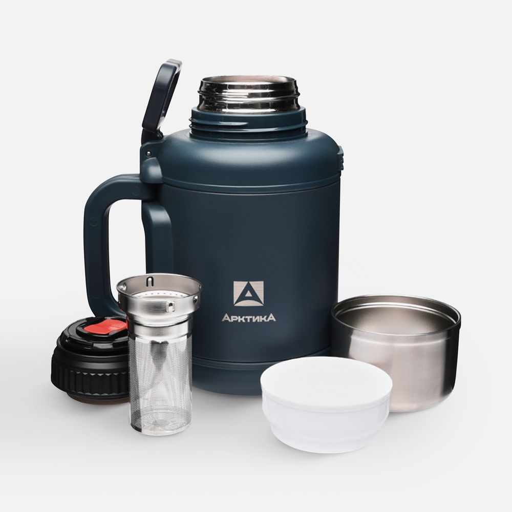 Термос «Арктика 1900» со складной ручкой