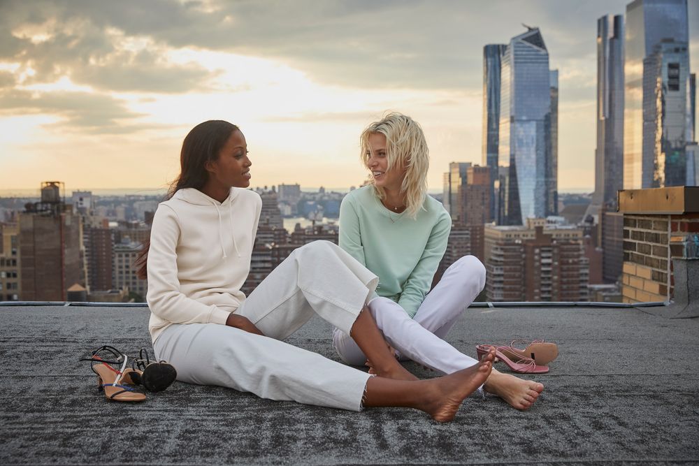 Свитшот женский BNC Inspire (Organic) фото на сайте Print Logo.