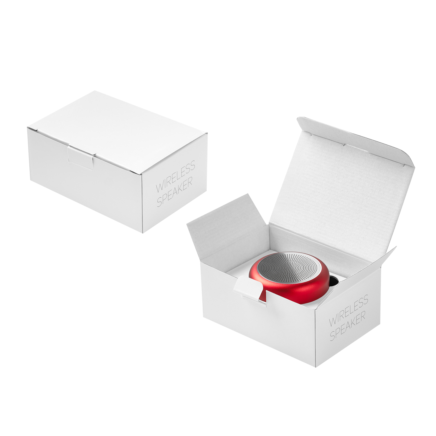 Беспроводная колонка Passion 80dB 600 mAh (Bluetooth 5.0), красная