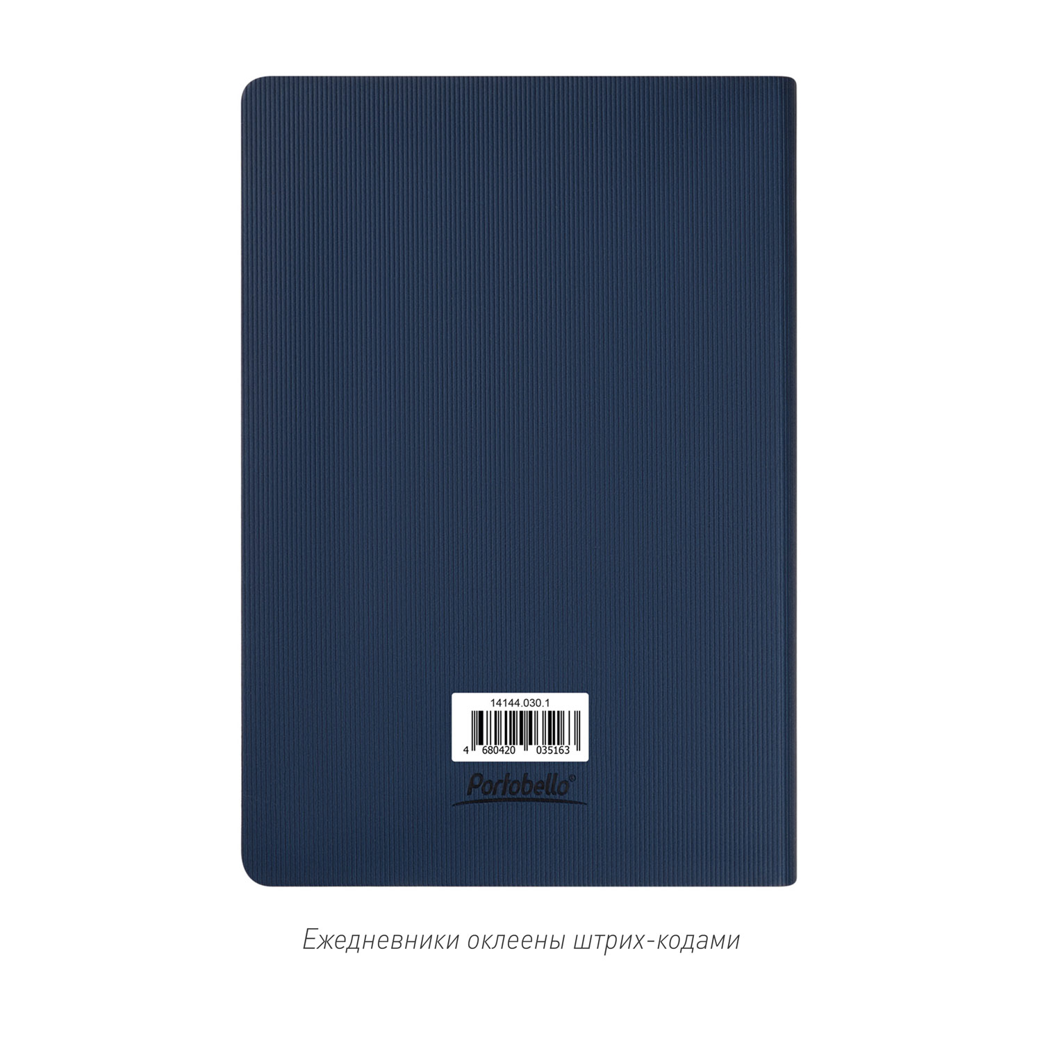 Ежедневник Рейн (Rain) недатированный, синий (без упаковки, без стикера)