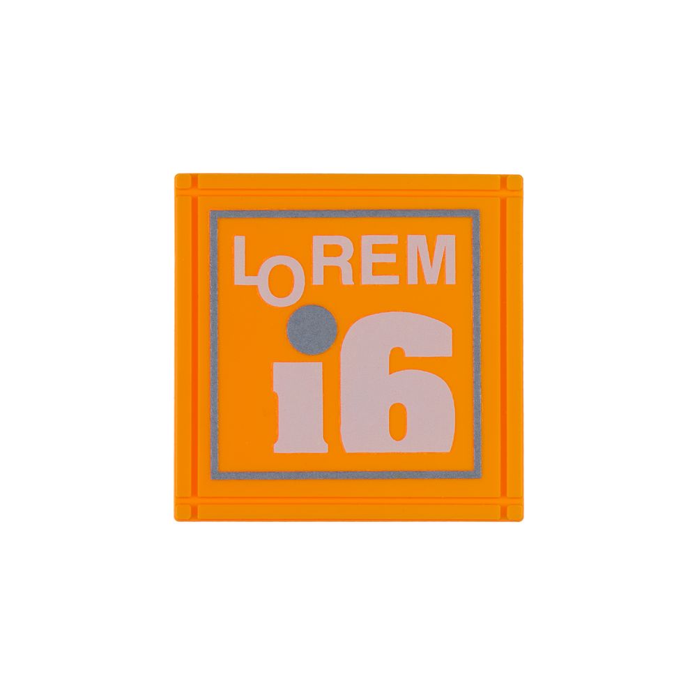 Лейбл из ПВХ Dzeta, L