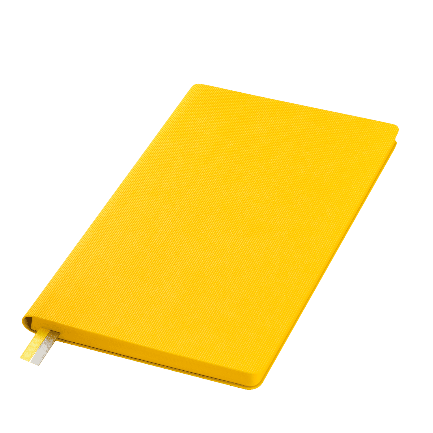 Ежедневник Рейн (Rain) недатированный, желтый (без упаковки, без стикера)