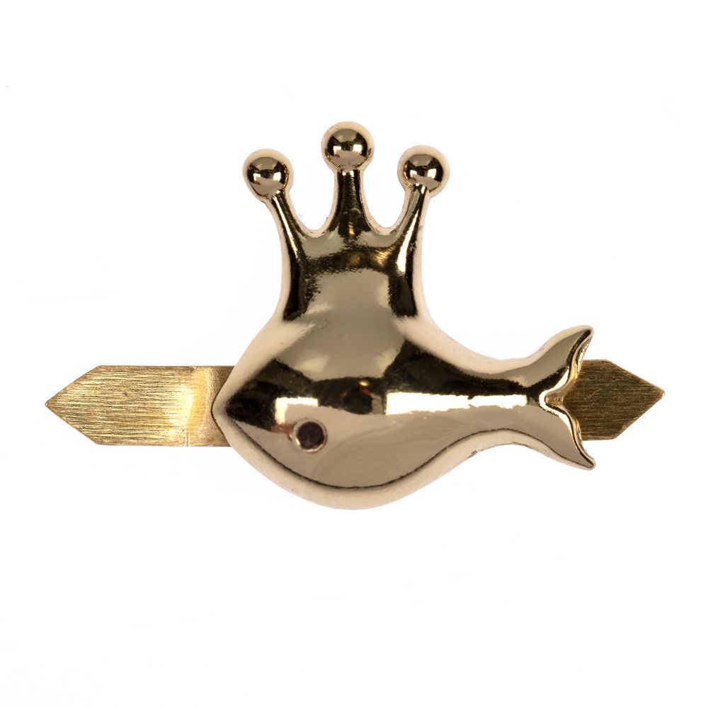 Шильдик «Золотая рыбка» с логотипом  | Print Logo