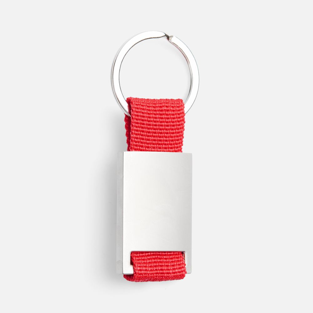 Брелок Inlet с тканевой вставкой с логотипом  | Print Logo