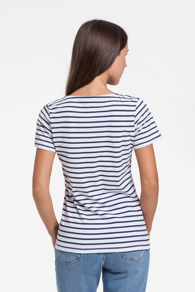 Футболка женская Grand Granat New — пример нанесения логотипа (Принтэссенция) | Print Logo