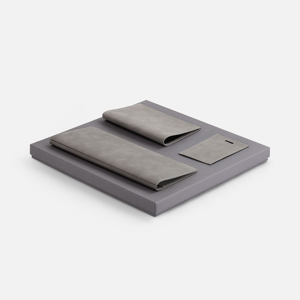 Набор Nubuk Trio с логотипом сделано в России | Print Logo