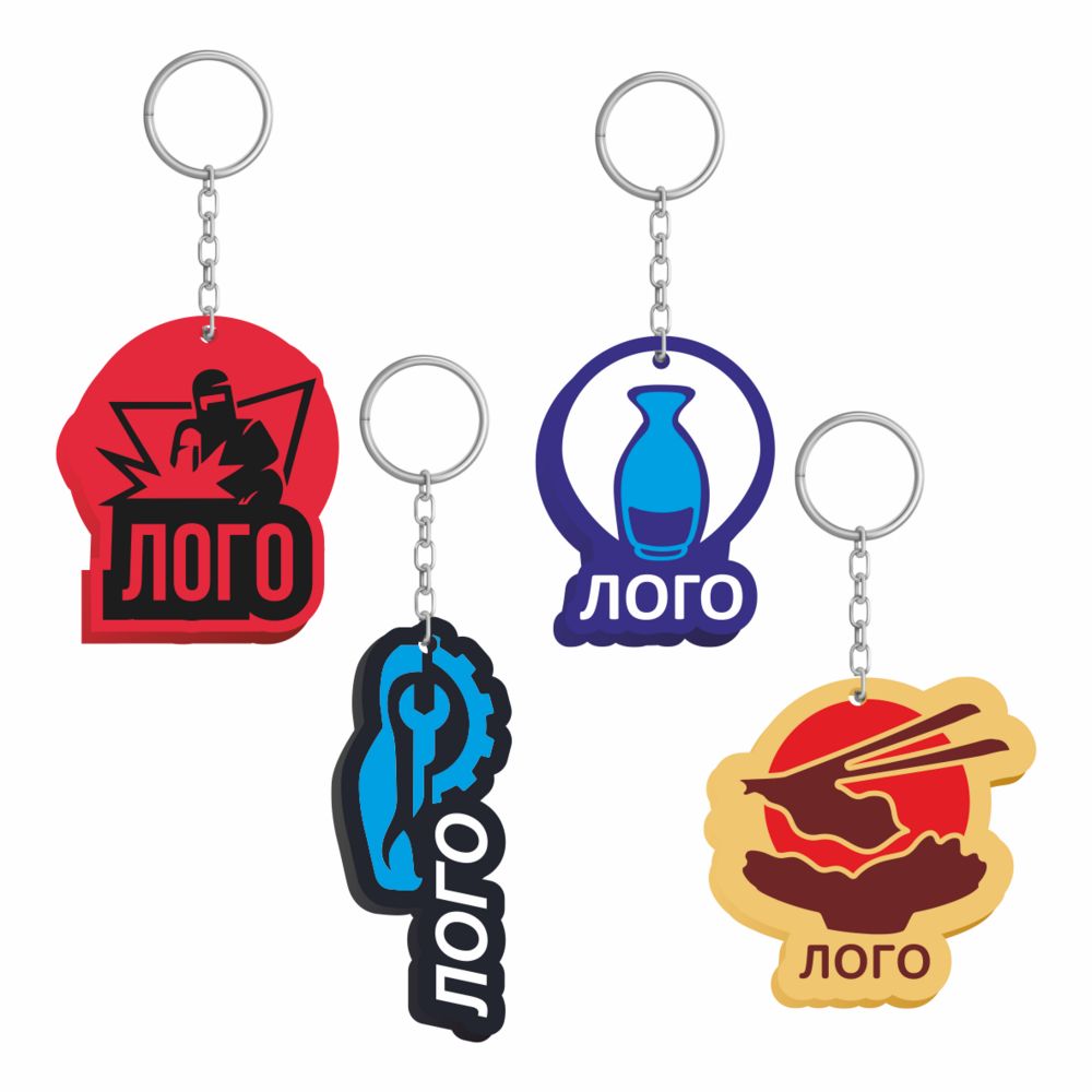Брелок Ringo на заказ с логотипом сделано в России | Print Logo