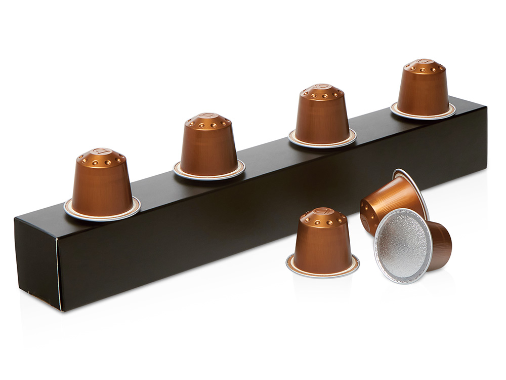 Кофе в капсулах Caps, 100% арабика с логотипом  | Print Logo