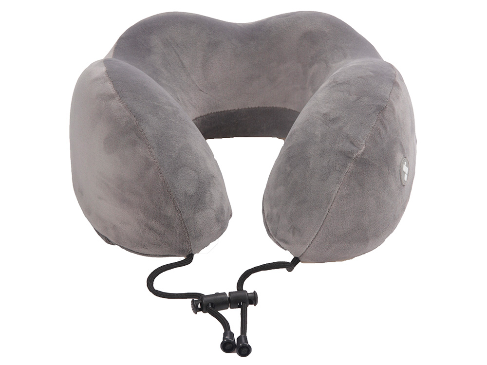 Подушка для путешествий с эффектом памяти Мемо Bluewinder Grey