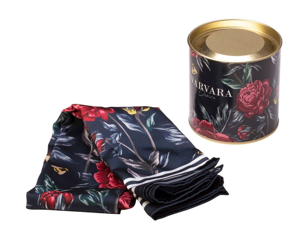 Платок Русские сезоны темно-синий. Varvara