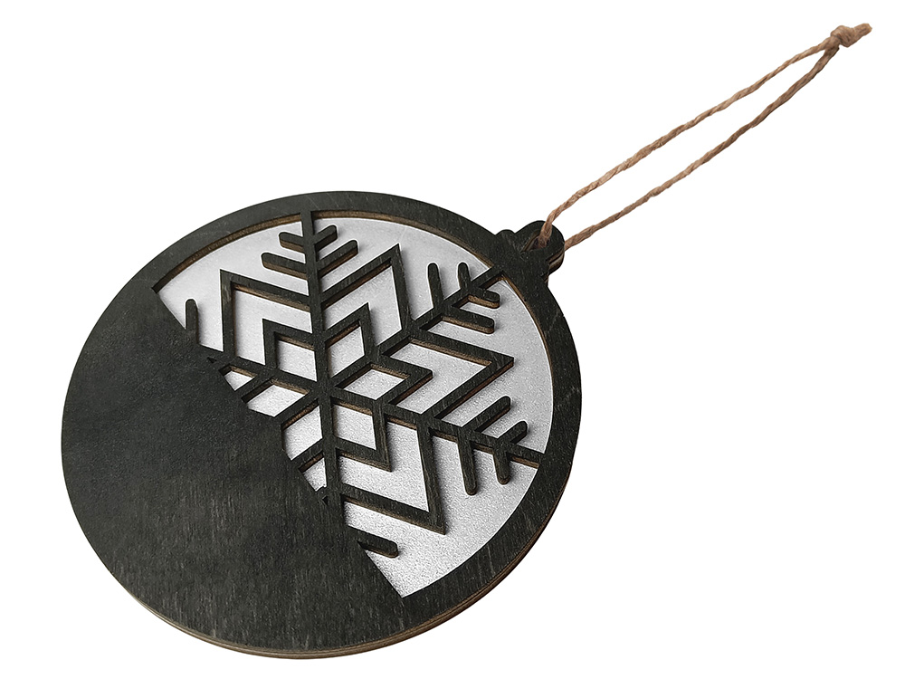 Подвеска деревянная Noirflake