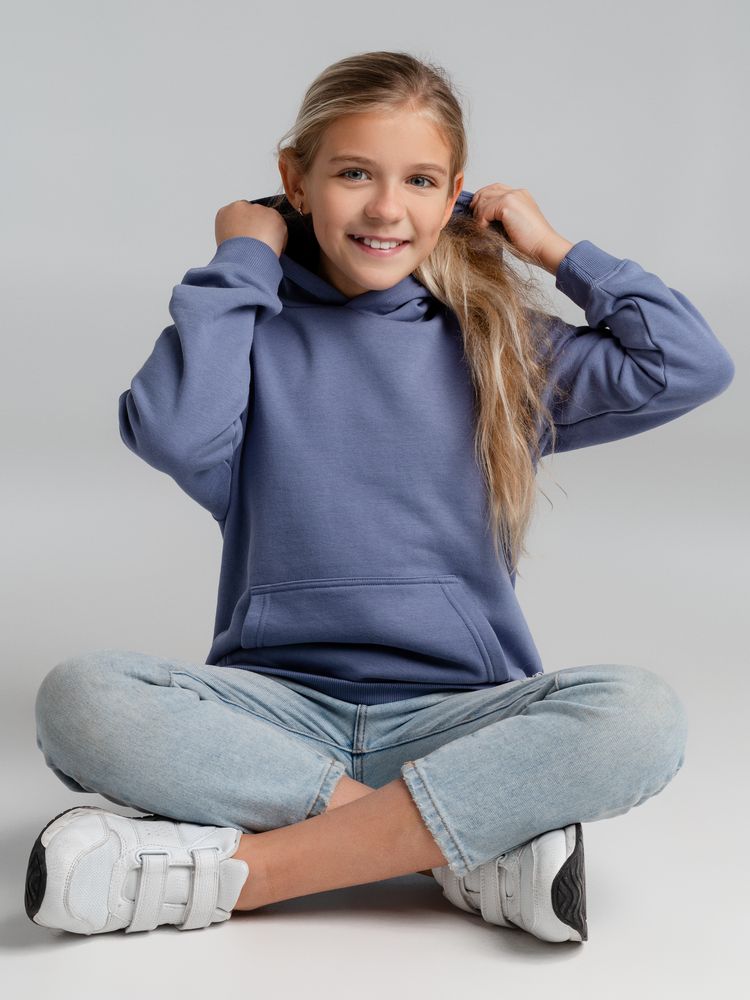 Толстовка детская Stellar Kids, синяя, на рост 106-116 см (6 лет)