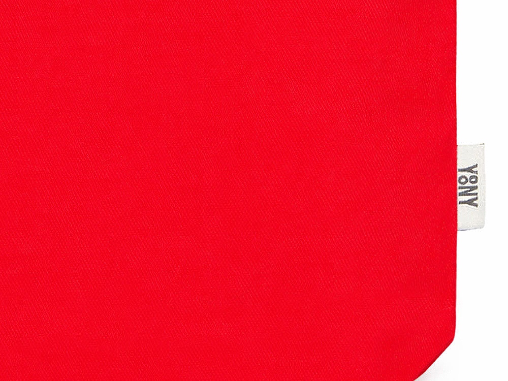 Сумка Твил из хлопка, 210 г/м2, красный