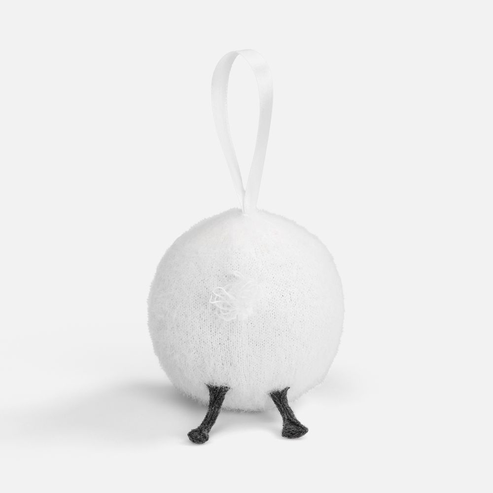 Вязаный шарик Sheeply — пример нанесения логотипа (teplo) | Print Logo