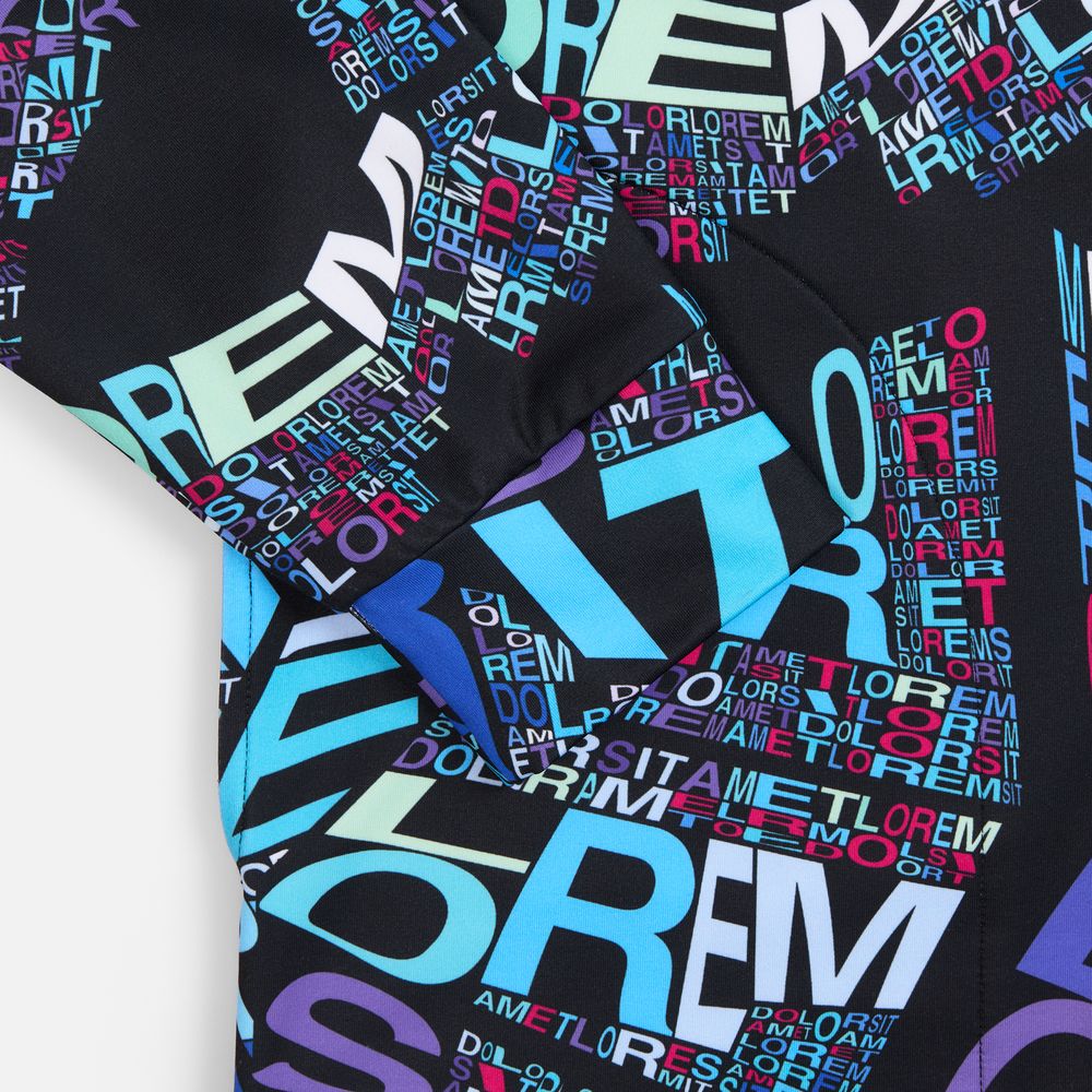 Худи унисекс Morfiss с полной запечаткой на заказ фото на сайте Print Logo.