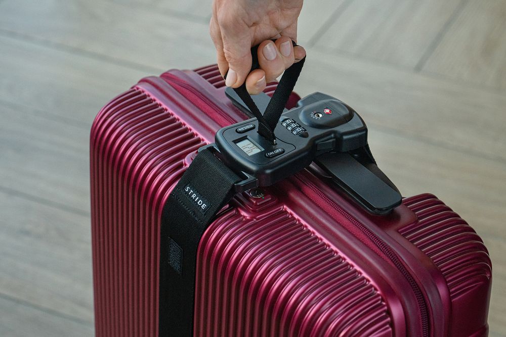 Багажный ремень с весами Bagremmen