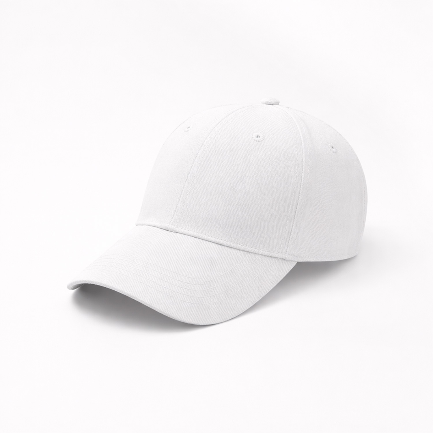 Бейсболка Аксис, 6 клиньев, белый