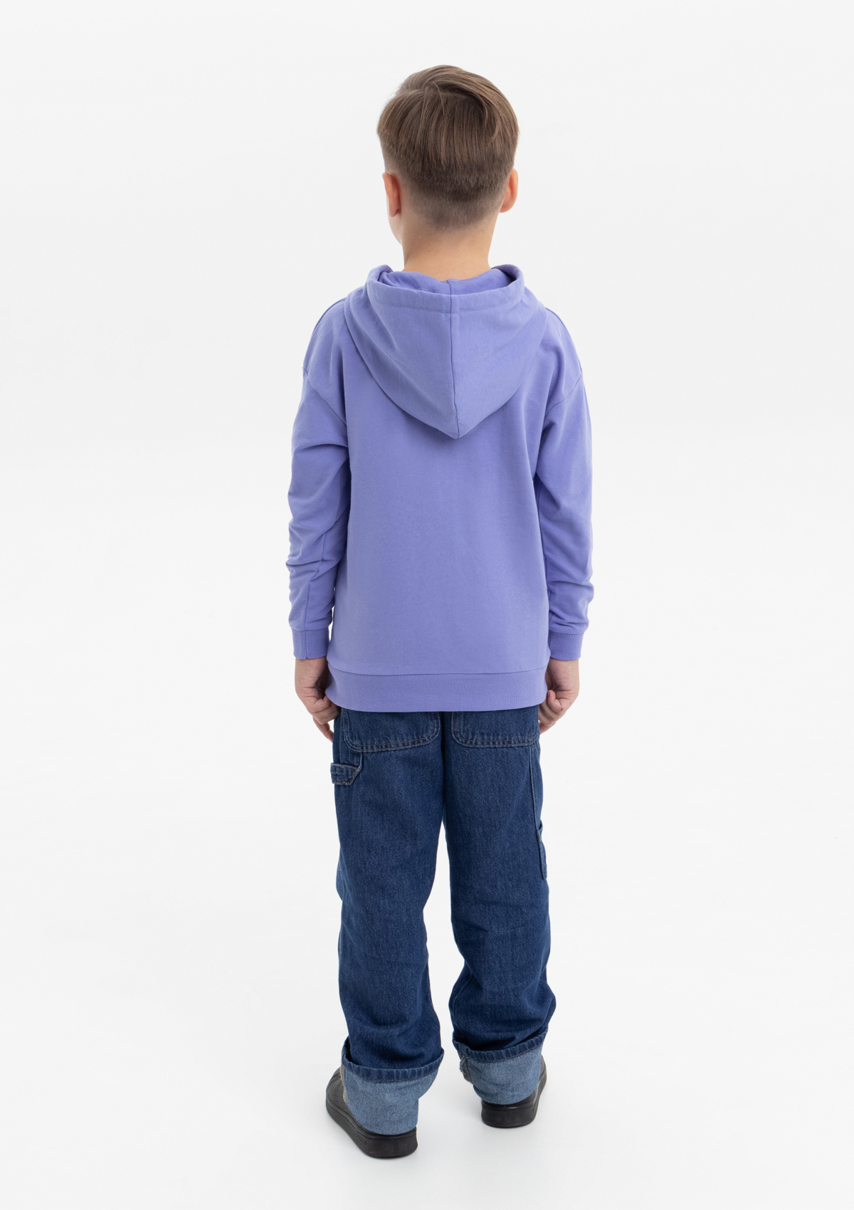 Худи детское STAN футер без начеса 260, 23J, Сливовый,  (95)  (14/14 лет)