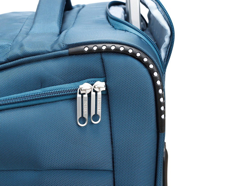 Сумка на колесах TORBER ВИВИ, синий, полиэстер, 69 х 30 х 32 см, 56 л