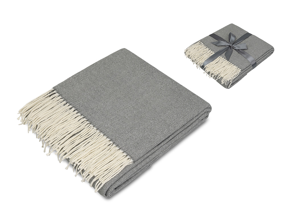 Плед акриловый Dapple 160 х 210 см с логотипом  | Print Logo