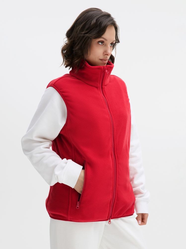 Жилет флисовый унисекс Ben Mac, красный, размер S