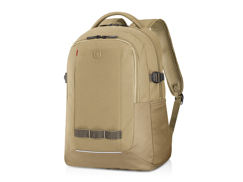 Рюкзак WENGER Ryde 16, бежевый, переработанный ПЭТ/полиэстер, 32 x 21 x 47 см, 26 л