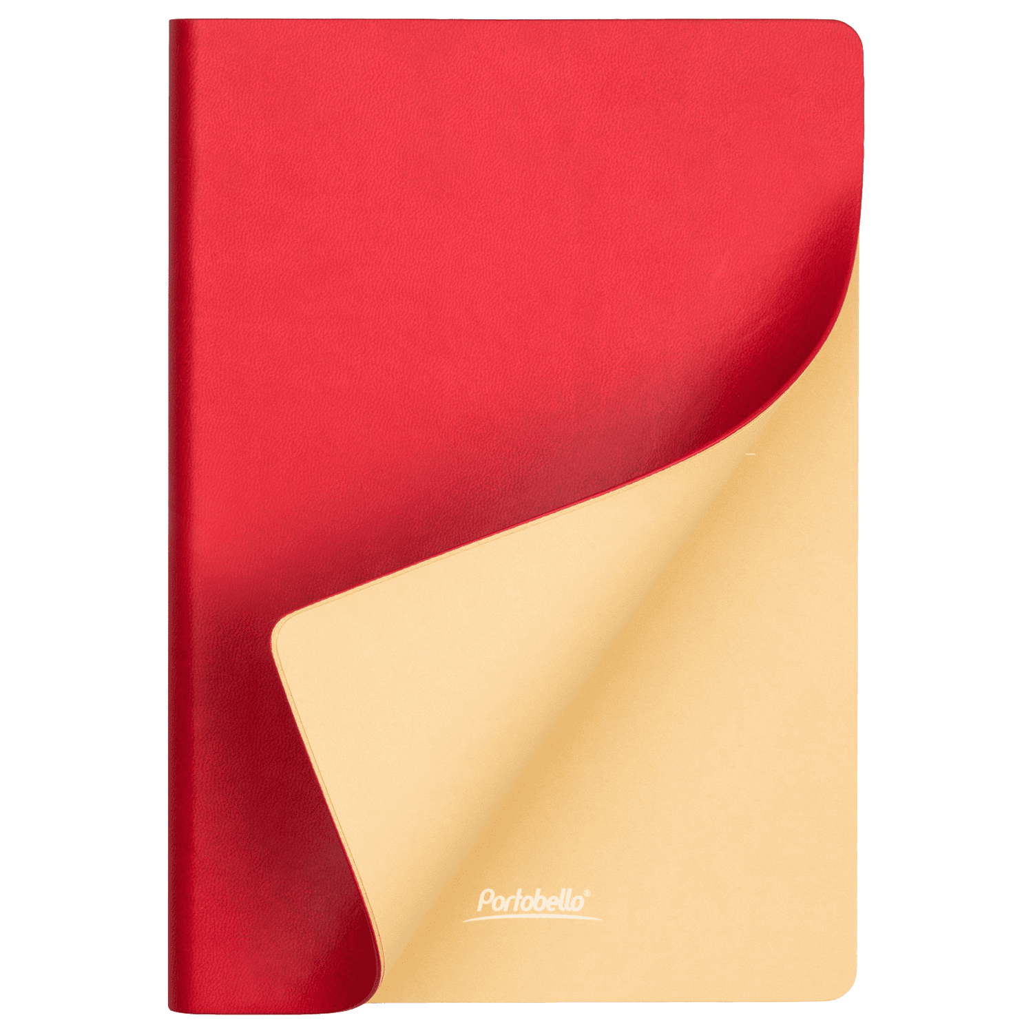 Ежедневник Латте (Latte NEW) недатированный, красный/бежевый (без упаковки, без стикера)