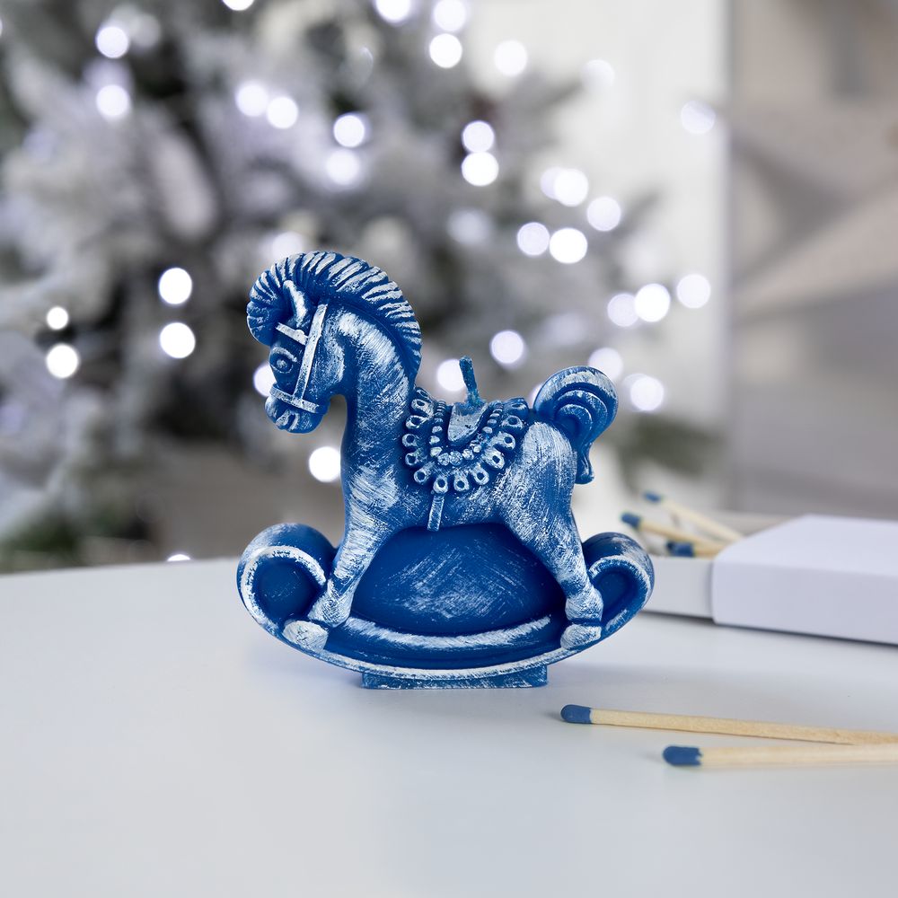 Свеча фигурная «Лошадка-качалка» фото на сайте Print Logo.