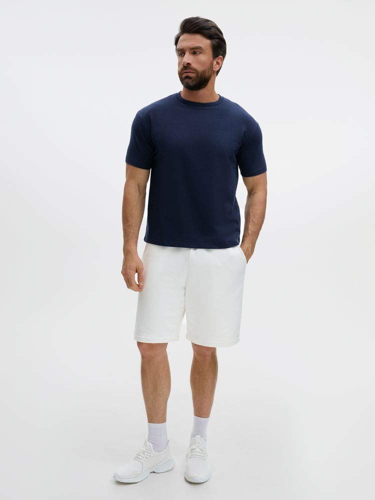 Футболка унисекс Durington, темно-синяя, размер M/L