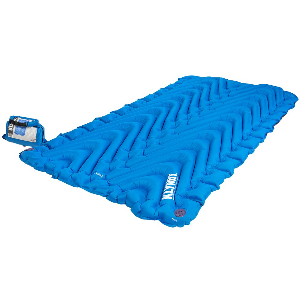 Надувной коврик Static V Double с логотипом Klymit | Print Logo