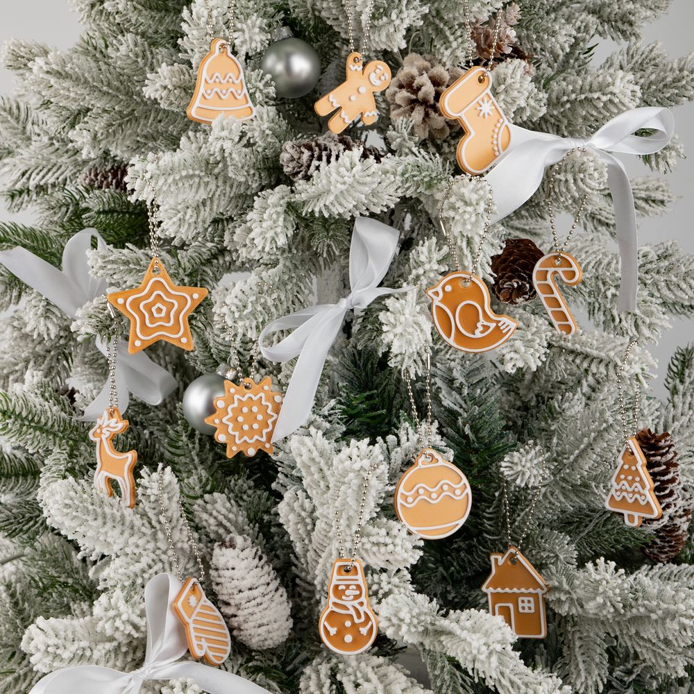 Мини-подвеска «Пряник», 3D-печать на заказ — пример нанесения логотипа (сделано в России) | Print Logo