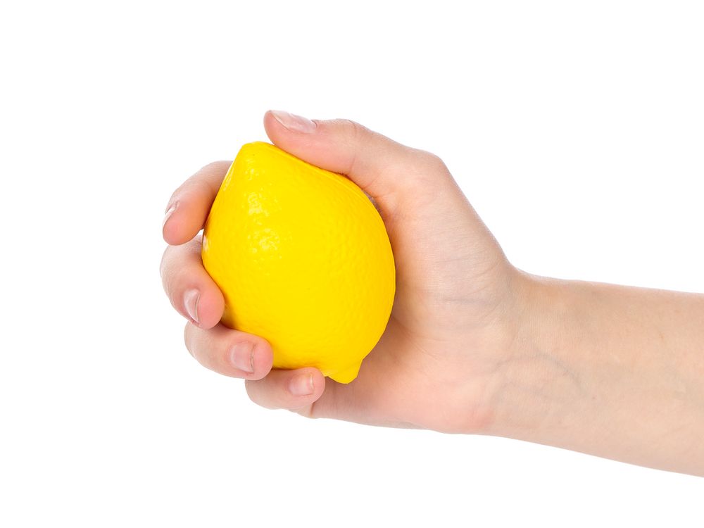Антистресс «Лимон» фото на сайте Print Logo.