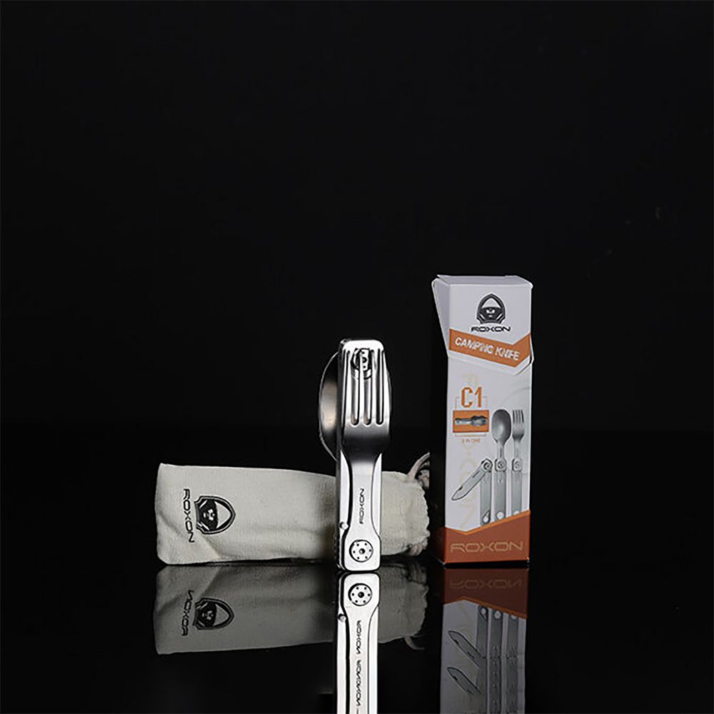 Набор походных столовых приборов C1 фото на сайте Print Logo.