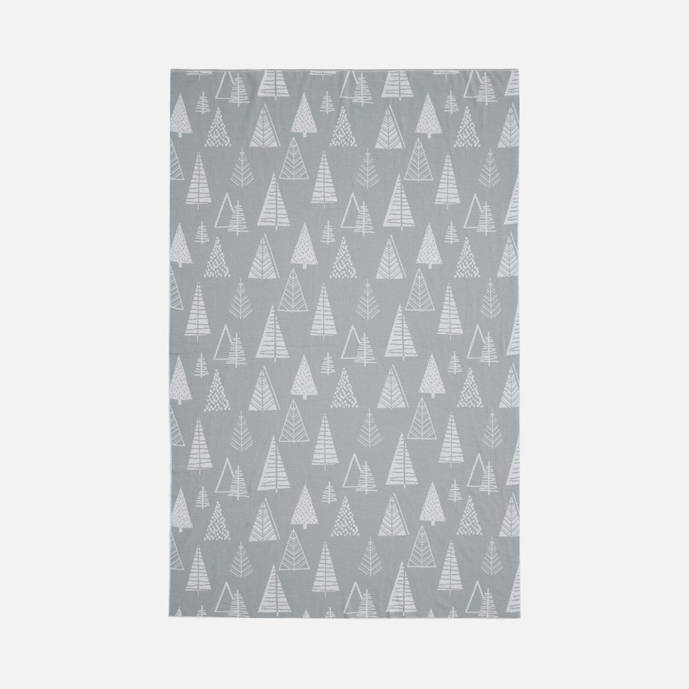 Плед Elki с логотипом teplo | Print Logo