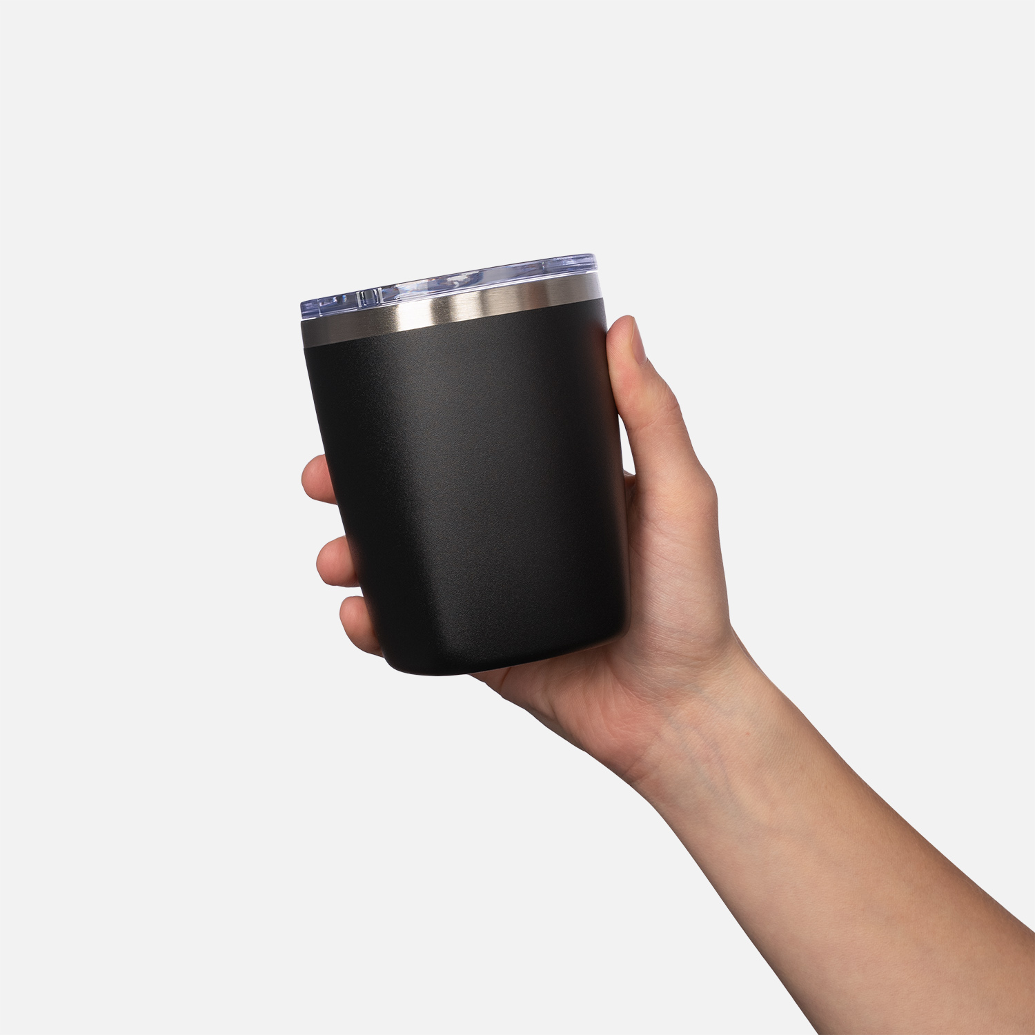 Термокружка вакуумная Вива, черная