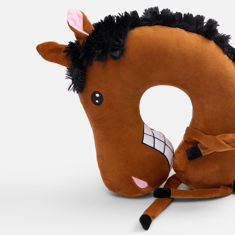 Подушка под шею «Озорконь» фото на сайте Print Logo.