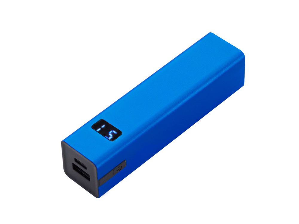 Внешний аккумулятор Rail c дисплеем, 5000 mAh с логотипом Evolt | Print Logo