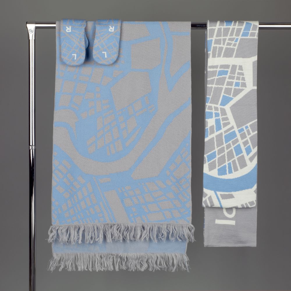 Шарф на заказ Tricksy Classic Net, L