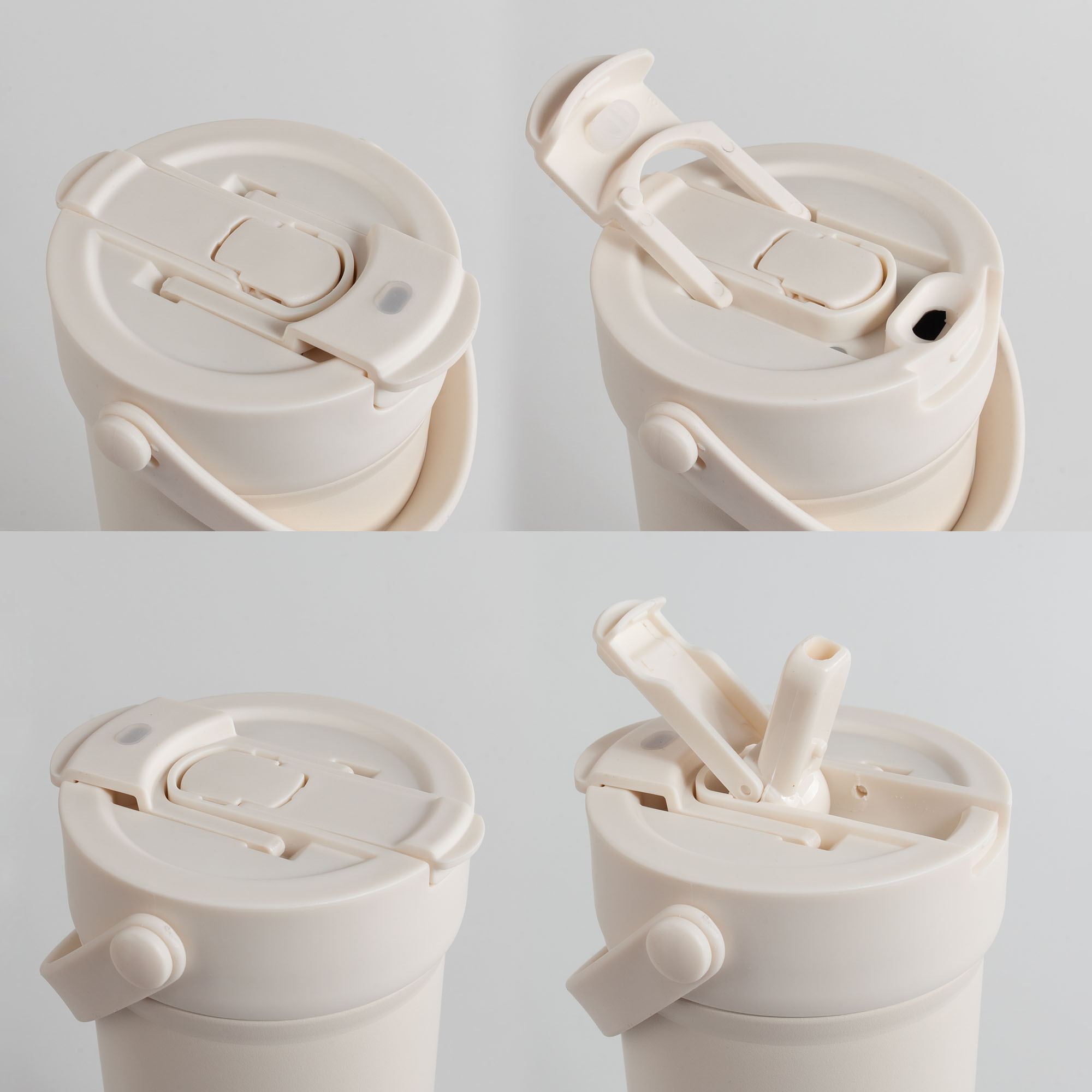 Термокружка "Pinta" 600 мл, покрытие пудра — пример нанесения логотипа () | Print Logo