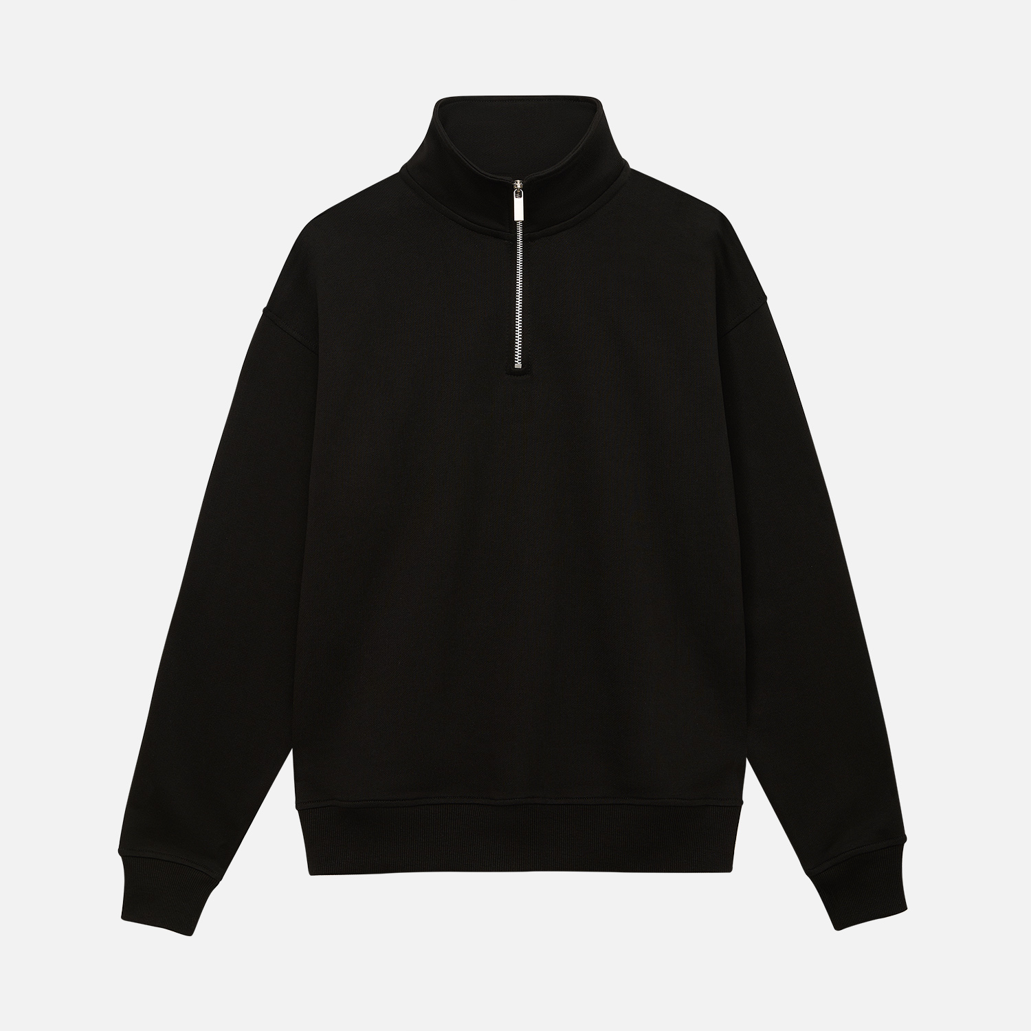 Толстовка на молнии унисекс Флоу (Flow), черная, размер XL/2XL