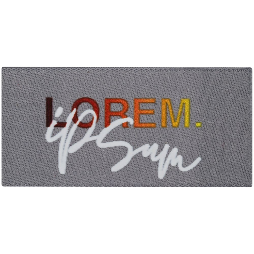 Лейбл тканевый Epsilon, XXS фото в интернет-магазине Print Logo.